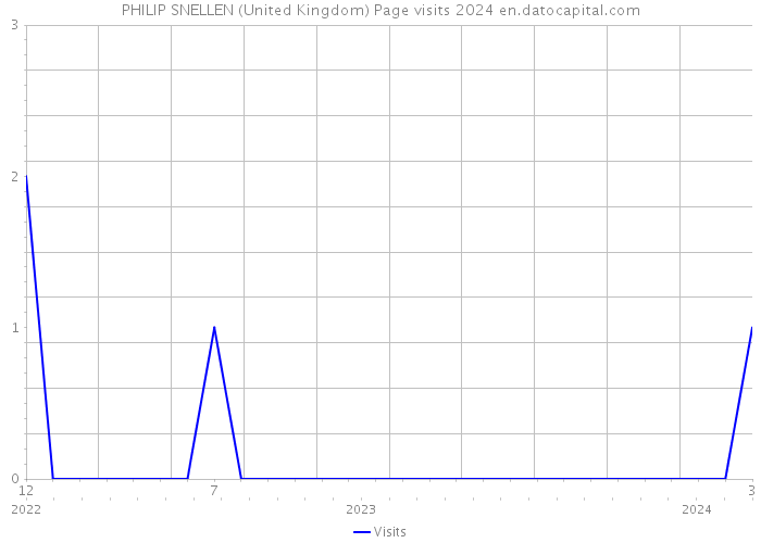 PHILIP SNELLEN (United Kingdom) Page visits 2024 
