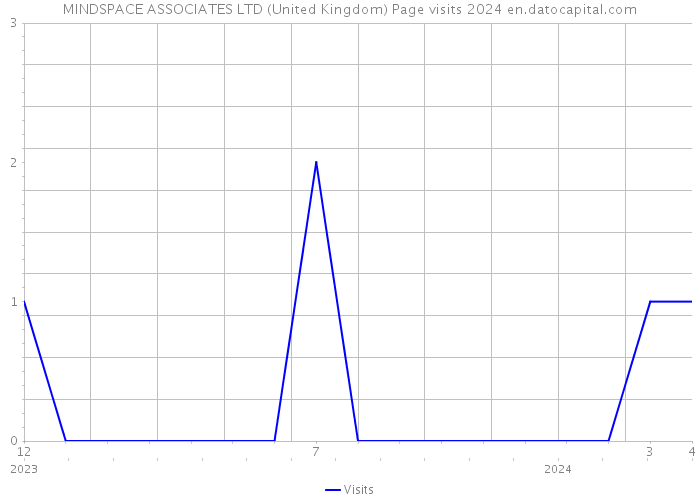 MINDSPACE ASSOCIATES LTD (United Kingdom) Page visits 2024 