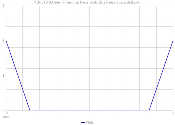 MLR LTD (United Kingdom) Page visits 2024 