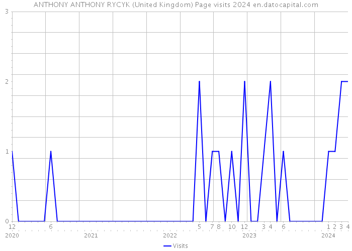ANTHONY ANTHONY RYCYK (United Kingdom) Page visits 2024 