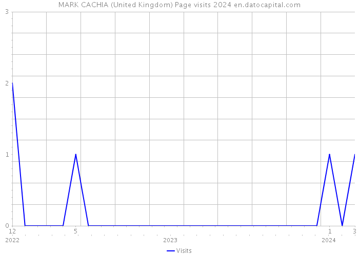 MARK CACHIA (United Kingdom) Page visits 2024 