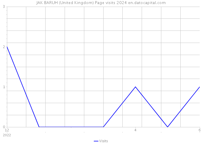 JAK BARUH (United Kingdom) Page visits 2024 
