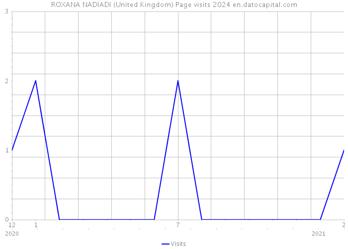 ROXANA NADIADI (United Kingdom) Page visits 2024 