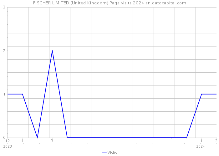 FISCHER LIMITED (United Kingdom) Page visits 2024 