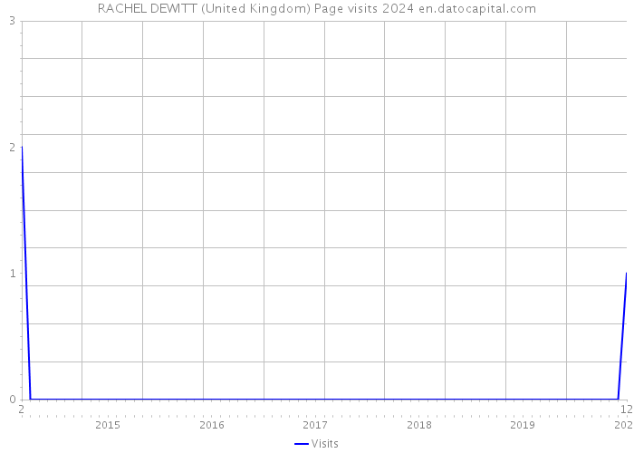 RACHEL DEWITT (United Kingdom) Page visits 2024 