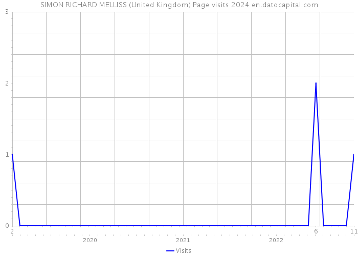 SIMON RICHARD MELLISS (United Kingdom) Page visits 2024 