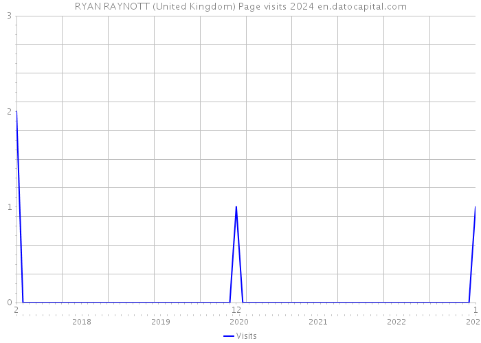 RYAN RAYNOTT (United Kingdom) Page visits 2024 