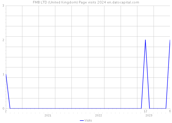 FMB LTD (United Kingdom) Page visits 2024 