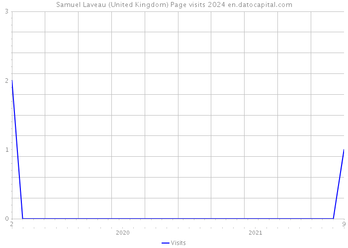 Samuel Laveau (United Kingdom) Page visits 2024 