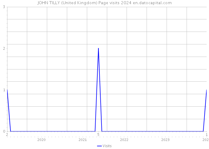 JOHN TILLY (United Kingdom) Page visits 2024 