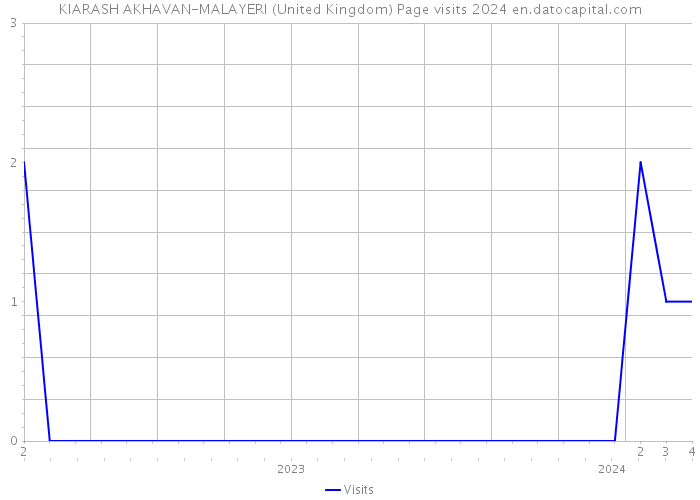 KIARASH AKHAVAN-MALAYERI (United Kingdom) Page visits 2024 