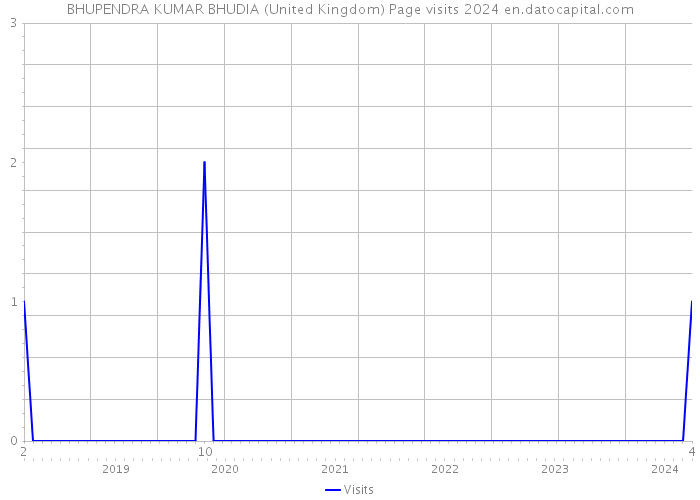 BHUPENDRA KUMAR BHUDIA (United Kingdom) Page visits 2024 
