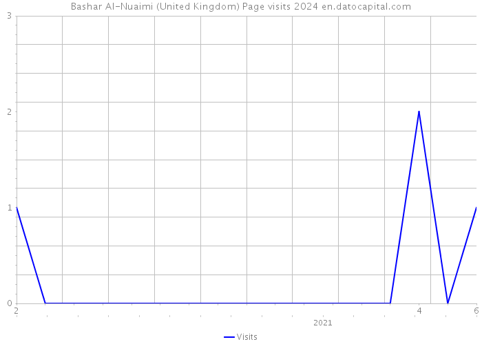 Bashar Al-Nuaimi (United Kingdom) Page visits 2024 