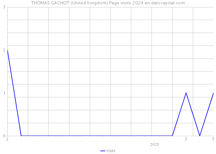 THOMAS GACHOT (United Kingdom) Page visits 2024 