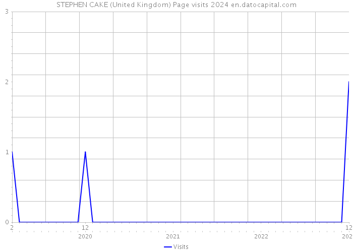 STEPHEN CAKE (United Kingdom) Page visits 2024 