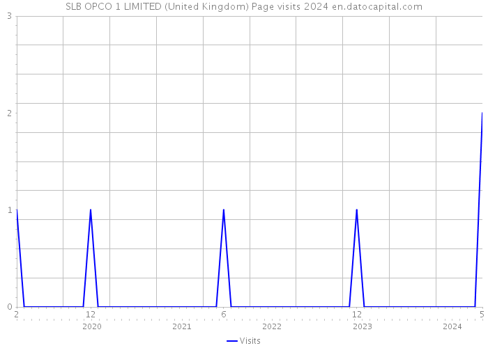 SLB OPCO 1 LIMITED (United Kingdom) Page visits 2024 