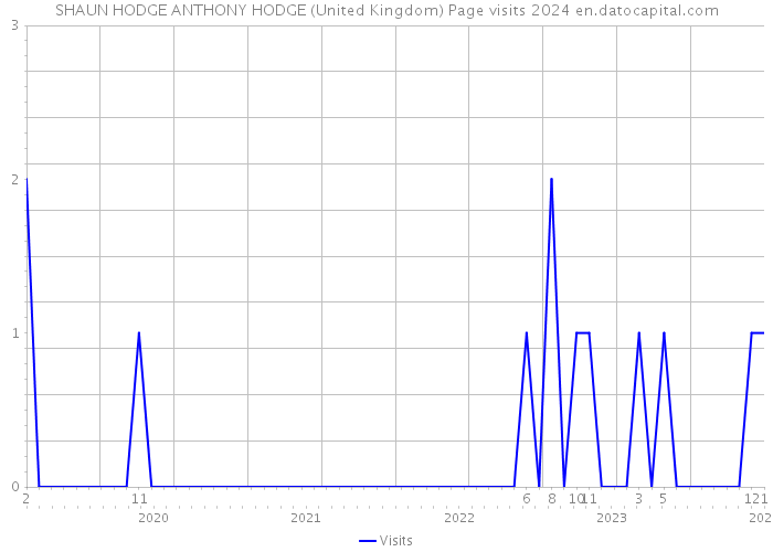 SHAUN HODGE ANTHONY HODGE (United Kingdom) Page visits 2024 