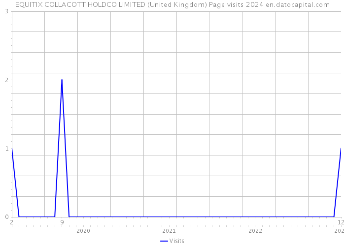 EQUITIX COLLACOTT HOLDCO LIMITED (United Kingdom) Page visits 2024 