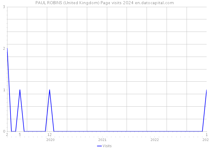 PAUL ROBINS (United Kingdom) Page visits 2024 