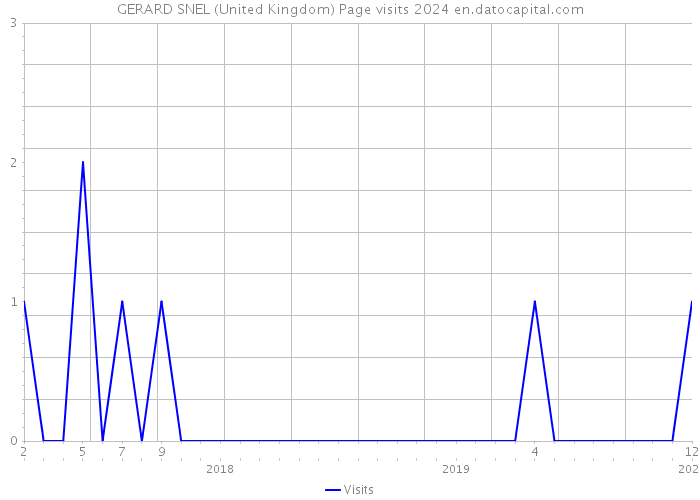 GERARD SNEL (United Kingdom) Page visits 2024 