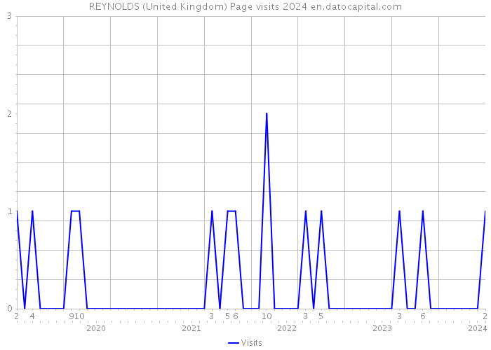REYNOLDS (United Kingdom) Page visits 2024 