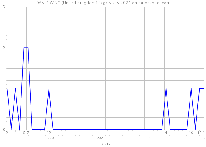 DAVID WING (United Kingdom) Page visits 2024 