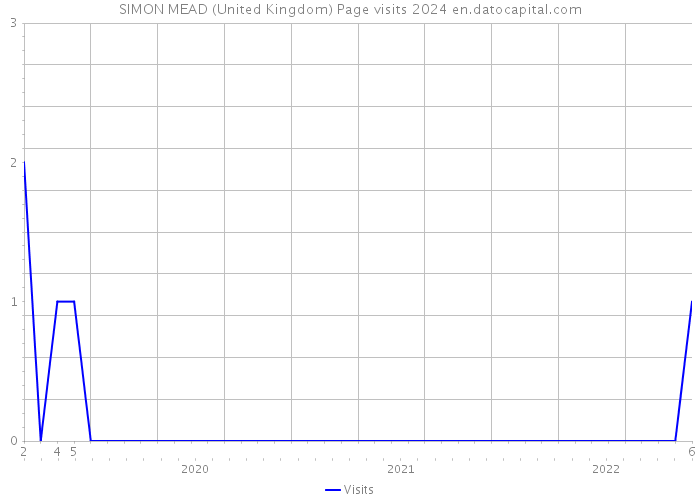 SIMON MEAD (United Kingdom) Page visits 2024 