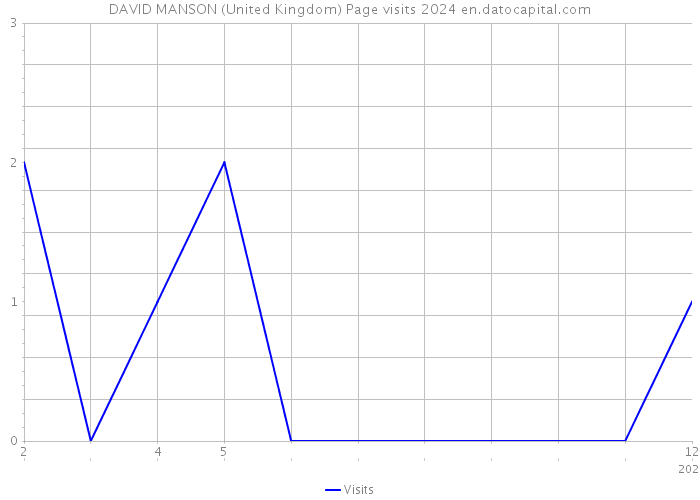 DAVID MANSON (United Kingdom) Page visits 2024 
