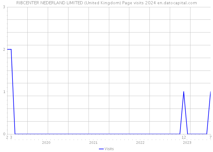 RIBCENTER NEDERLAND LIMITED (United Kingdom) Page visits 2024 