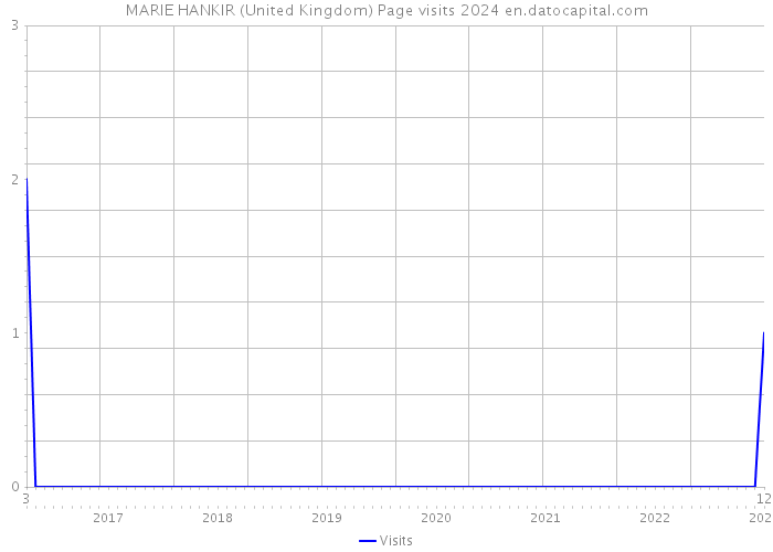 MARIE HANKIR (United Kingdom) Page visits 2024 