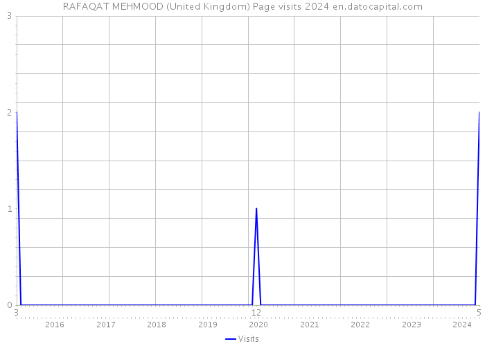 RAFAQAT MEHMOOD (United Kingdom) Page visits 2024 