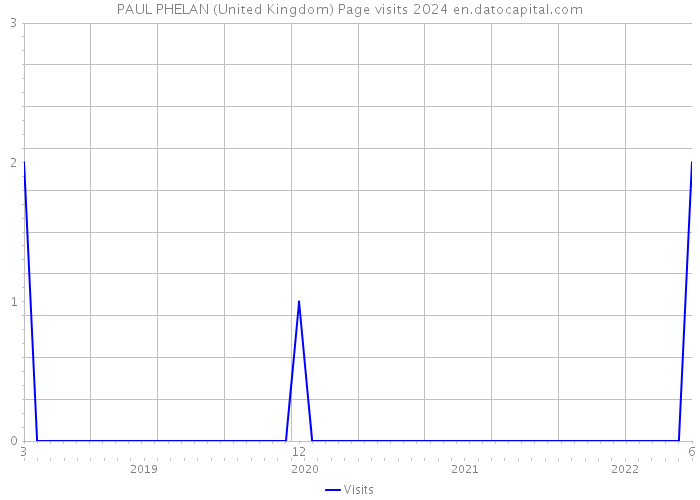 PAUL PHELAN (United Kingdom) Page visits 2024 