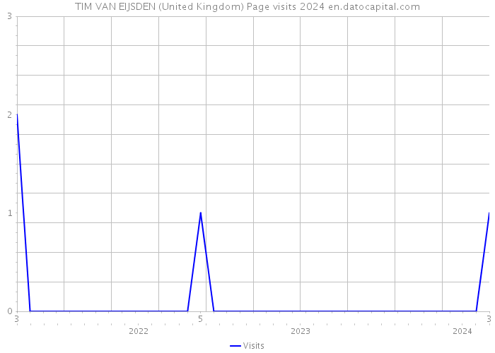 TIM VAN EIJSDEN (United Kingdom) Page visits 2024 