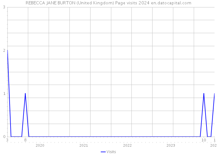 REBECCA JANE BURTON (United Kingdom) Page visits 2024 