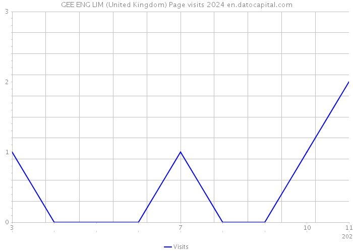 GEE ENG LIM (United Kingdom) Page visits 2024 