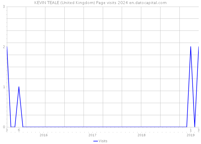KEVIN TEALE (United Kingdom) Page visits 2024 