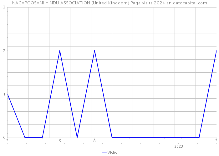 NAGAPOOSANI HINDU ASSOCIATION (United Kingdom) Page visits 2024 