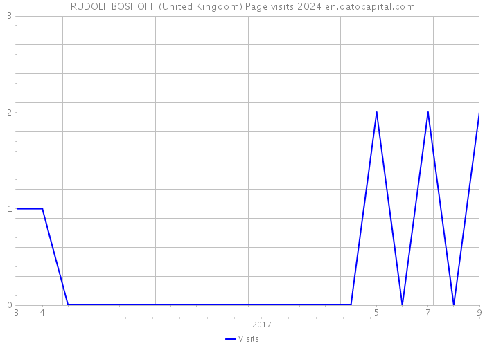 RUDOLF BOSHOFF (United Kingdom) Page visits 2024 