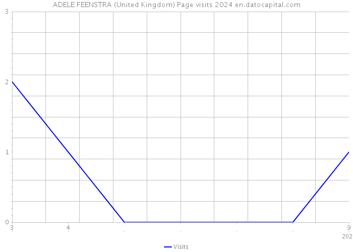 ADELE FEENSTRA (United Kingdom) Page visits 2024 