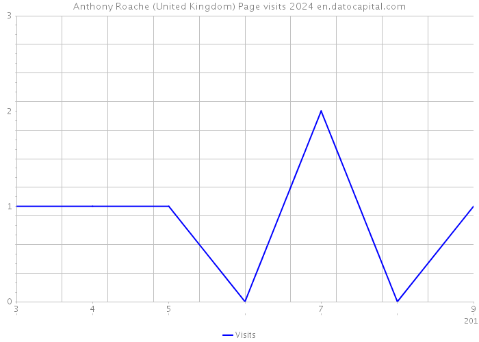 Anthony Roache (United Kingdom) Page visits 2024 