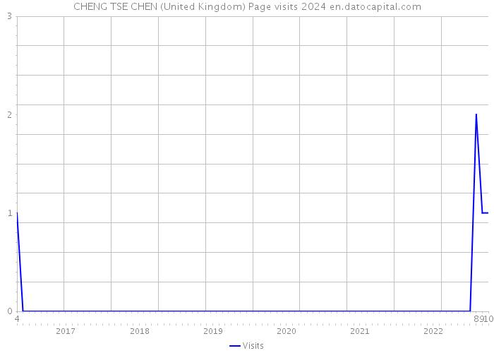 CHENG TSE CHEN (United Kingdom) Page visits 2024 