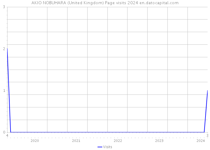 AKIO NOBUHARA (United Kingdom) Page visits 2024 