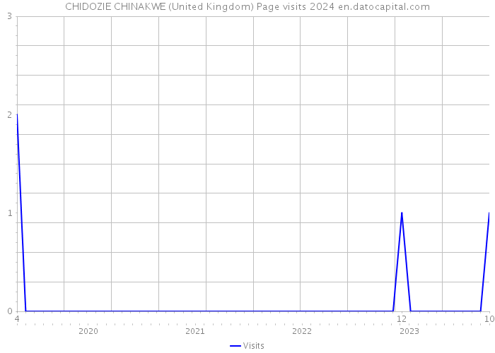 CHIDOZIE CHINAKWE (United Kingdom) Page visits 2024 