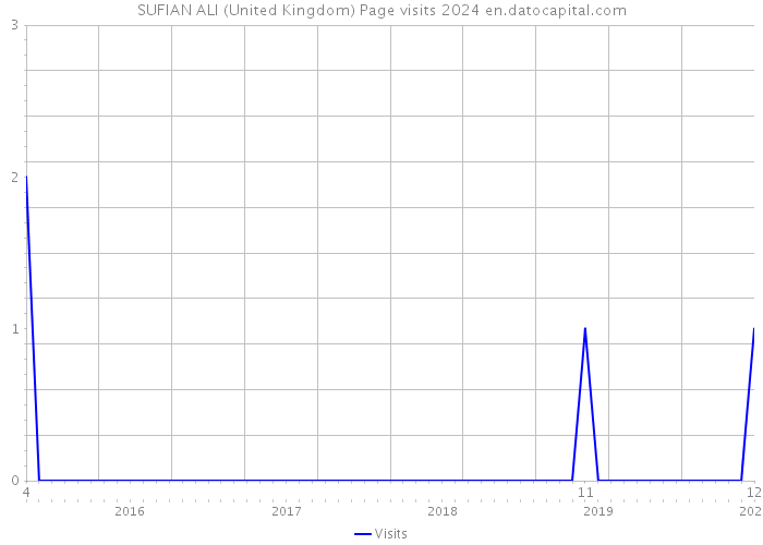 SUFIAN ALI (United Kingdom) Page visits 2024 