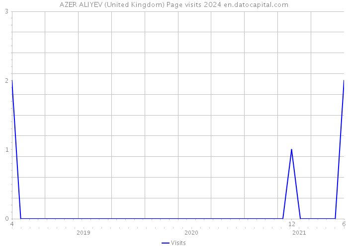AZER ALIYEV (United Kingdom) Page visits 2024 