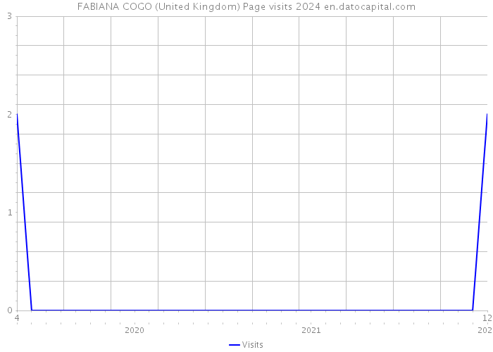 FABIANA COGO (United Kingdom) Page visits 2024 