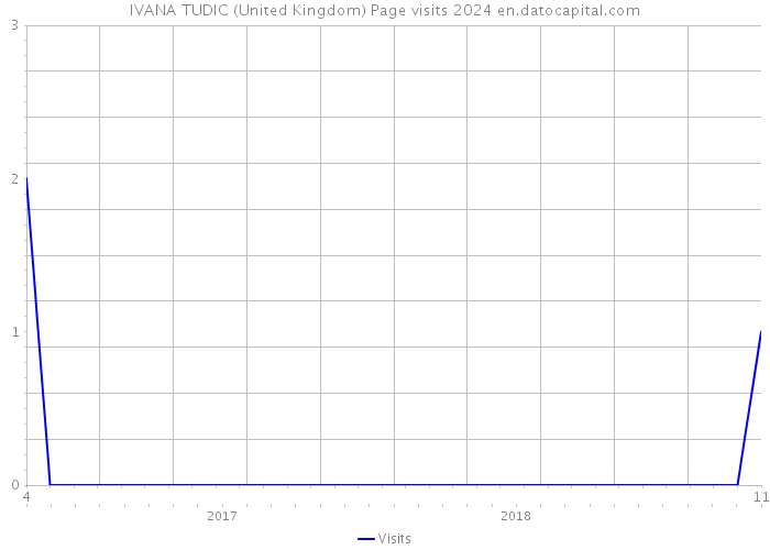 IVANA TUDIC (United Kingdom) Page visits 2024 