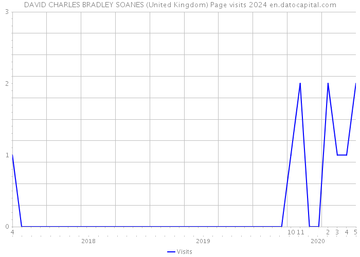 DAVID CHARLES BRADLEY SOANES (United Kingdom) Page visits 2024 