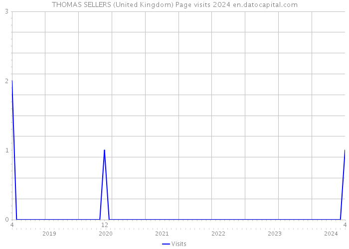 THOMAS SELLERS (United Kingdom) Page visits 2024 