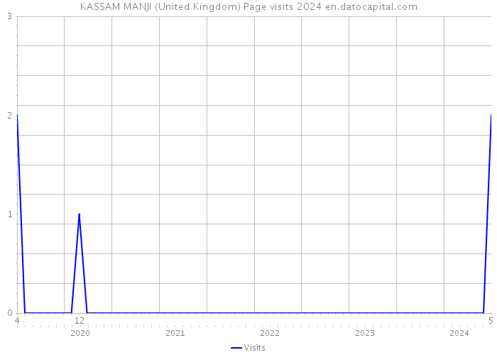 KASSAM MANJI (United Kingdom) Page visits 2024 